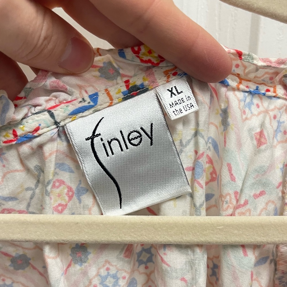 Finley Multi Pattern Blouse - Picture 9 of 11